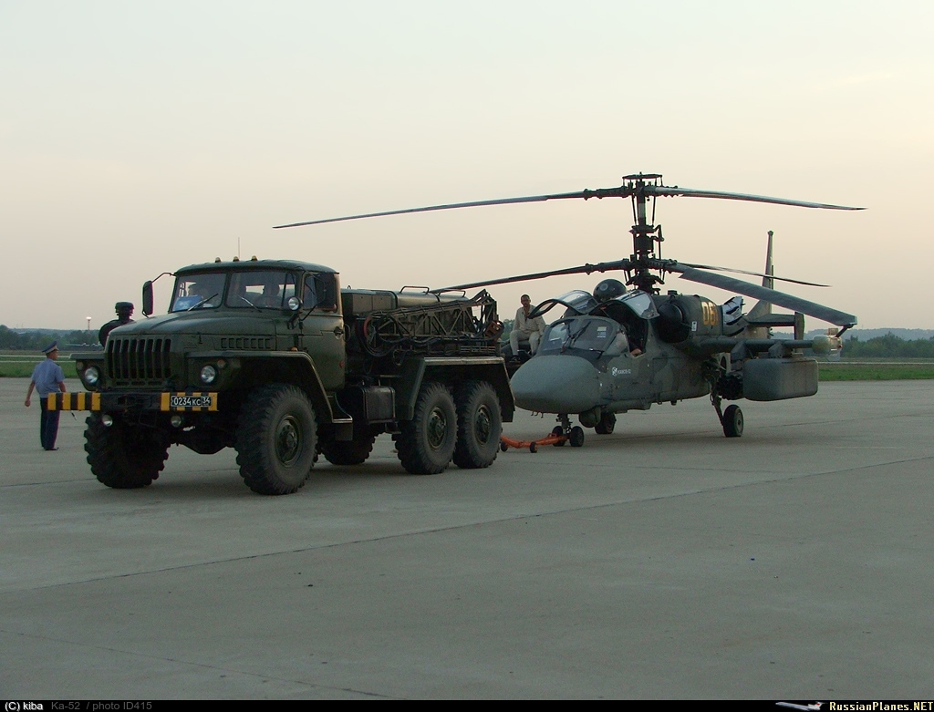 Kamov Ka-52 Alligator   ( helicóptero de ataque biplaza todo tiempo Rusia ) 000415