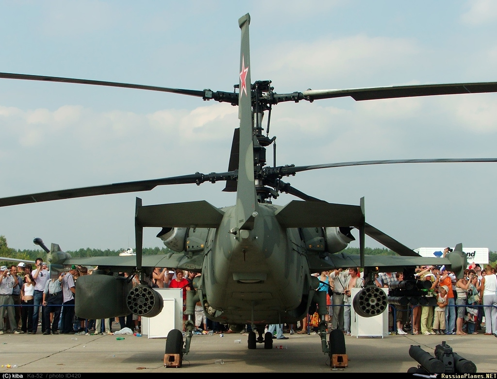 Kamov Ka-52 Alligator   ( helicóptero de ataque biplaza todo tiempo Rusia ) 000420