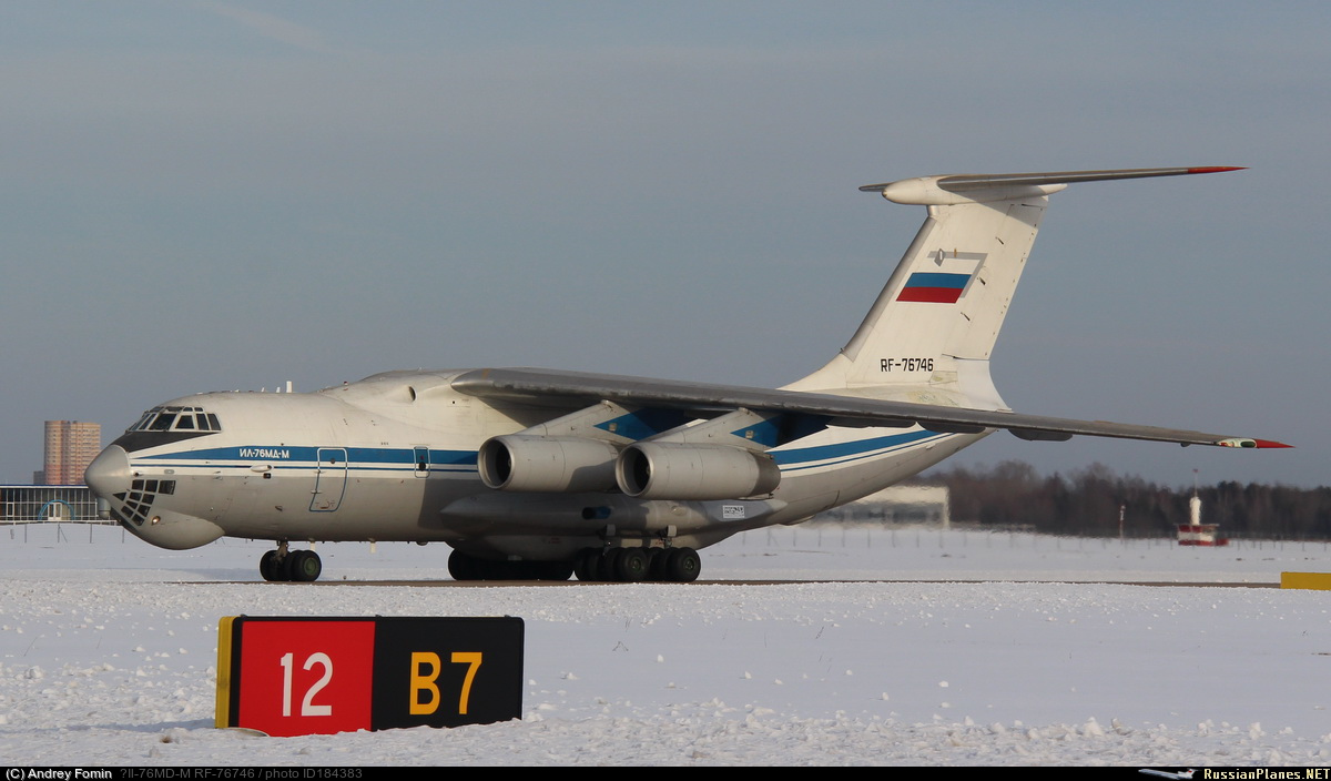 Первый полет модернизированного самолета Ил-76МД-М
