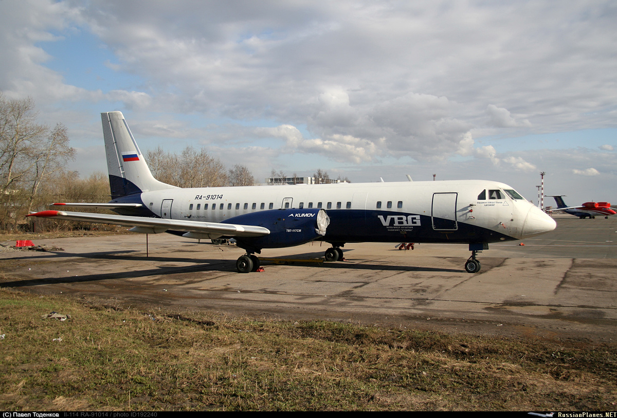 Двигатели ТВ7-117СТ могут быыть установлены на самолет Ил-114