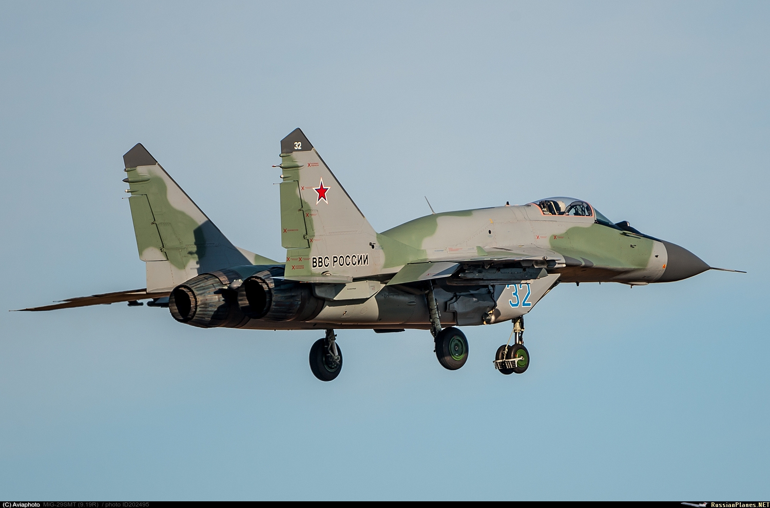 116-й Учебный центр боевого применения ВКС России получил все 16 новых истребителей МиГ-29СМТ