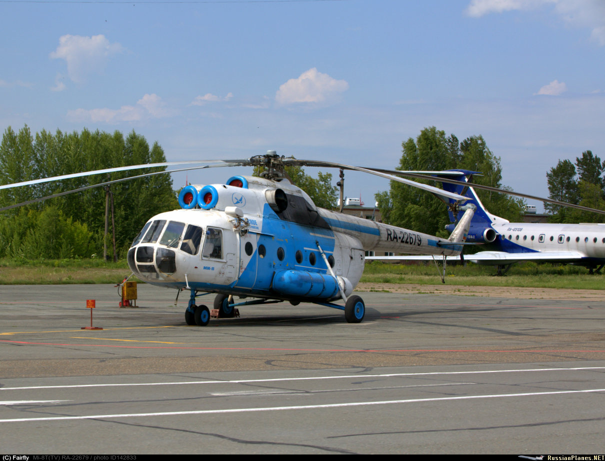 Фотография вертолёта · Миль · Ми-8Т · RA-22679 (зав.н. 8133) · Казанское  авиапредприятие (2-е КАП) ✈ russianplanes.net ✈ наша авиация