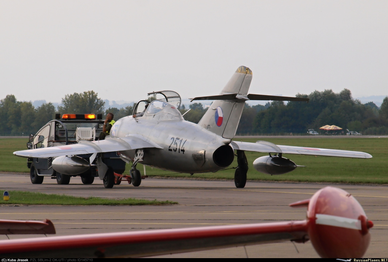 Фотография самолёта · Микоян-Гуревич · PZL SBLim-2 · OK-UTI (зав.н. 242266)  · частное ВС ✈ russianplanes.net ✈ наша авиация