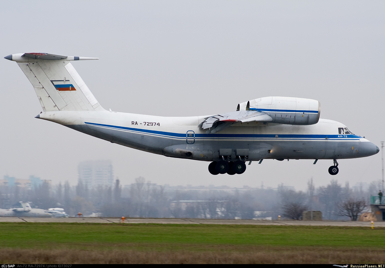 Фотография самолёта · Антонов · Ан-72 · RA-72974 · Россия (СССР) - ВМФ ✈  russianplanes.net ✈ наша авиация